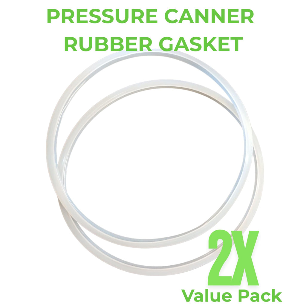 Supa Ant Pressure Canner Spares Parts - Rubber Gasket 2-Pack - Pressure Canning Pot Replacement Parts for Supa Ant Pressure Canner - Heat-Resistant Sealing Ring for Airtight Seal - Canning Supplies Kit